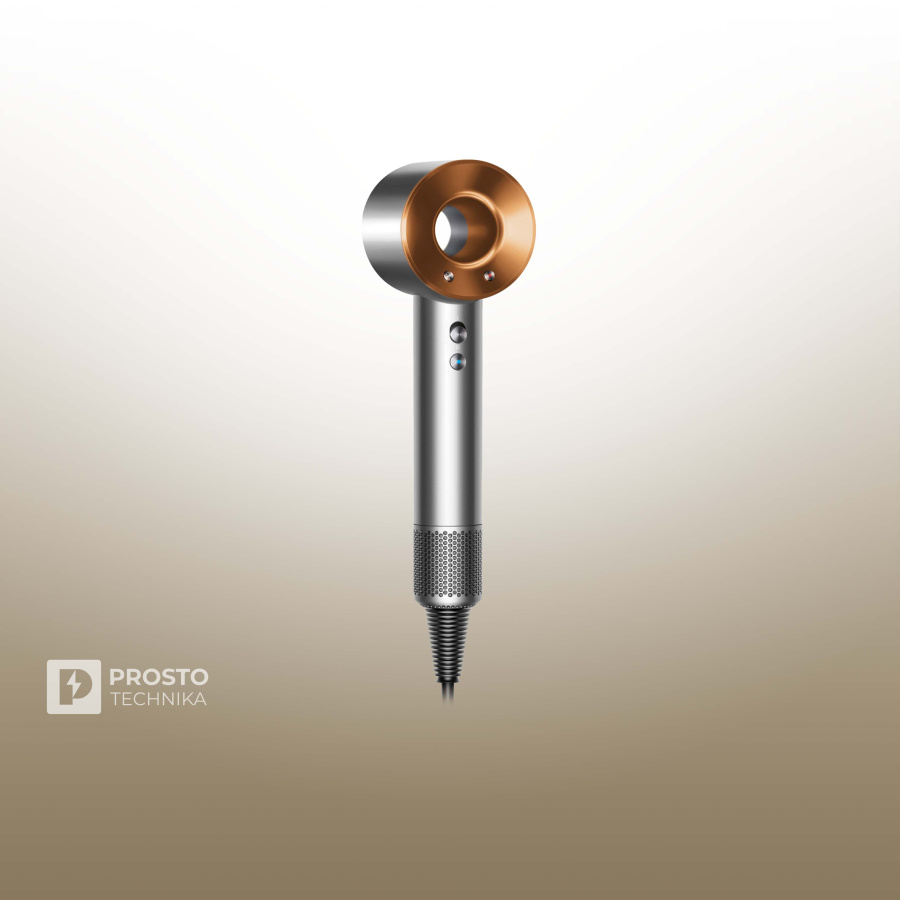Фен Dyson Supersonic HD08, Bright nickel/Bright copper